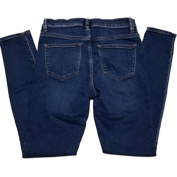 J. Crew Trademark Toothpick Dark Wash Jeans 27T - Picture 5 of 8